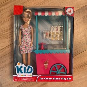 🍉 NEW Ice Cream Play Set with doll
